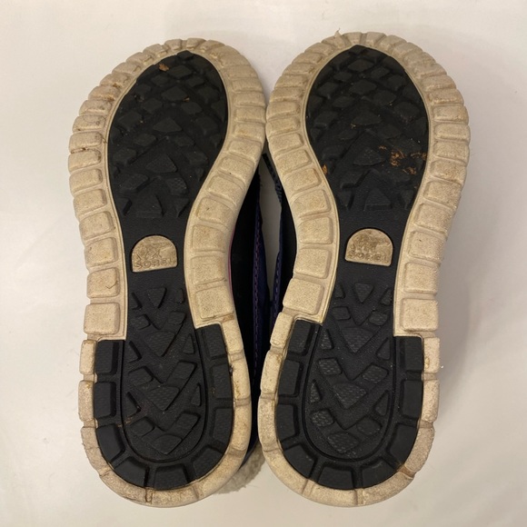 Sorel Cozy Carnival navy and black ankle boot sz 8 - Picture 8 of 13